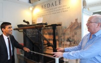 Bedale's MP Rishi Sunak at Bedale Museum